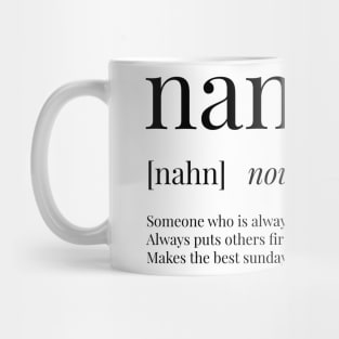 Nan Definition Mug